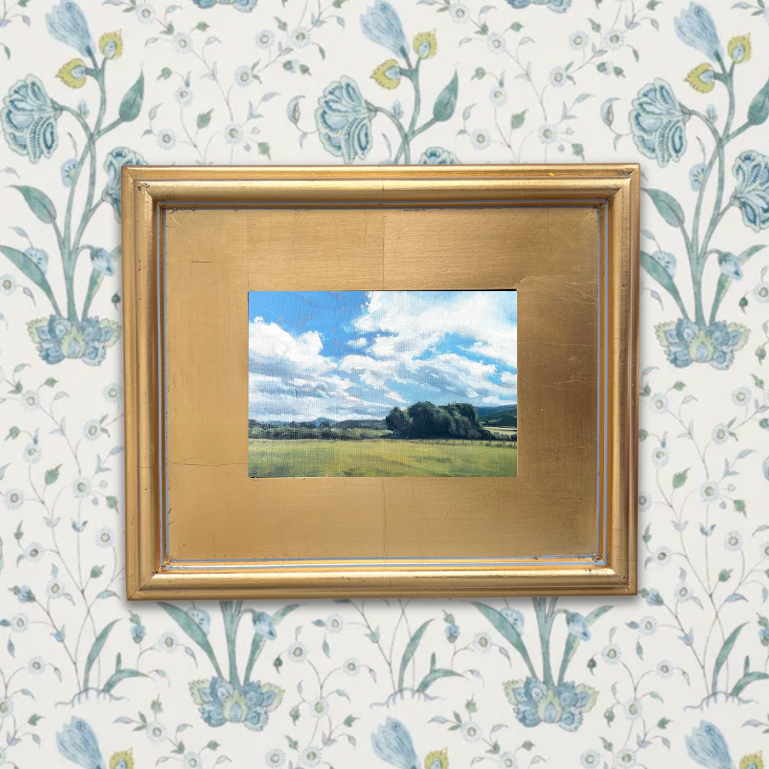 “In the Clouds”- 5x7” oil on linen panel