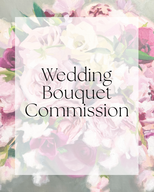 Wedding Bouquet Painting Commission