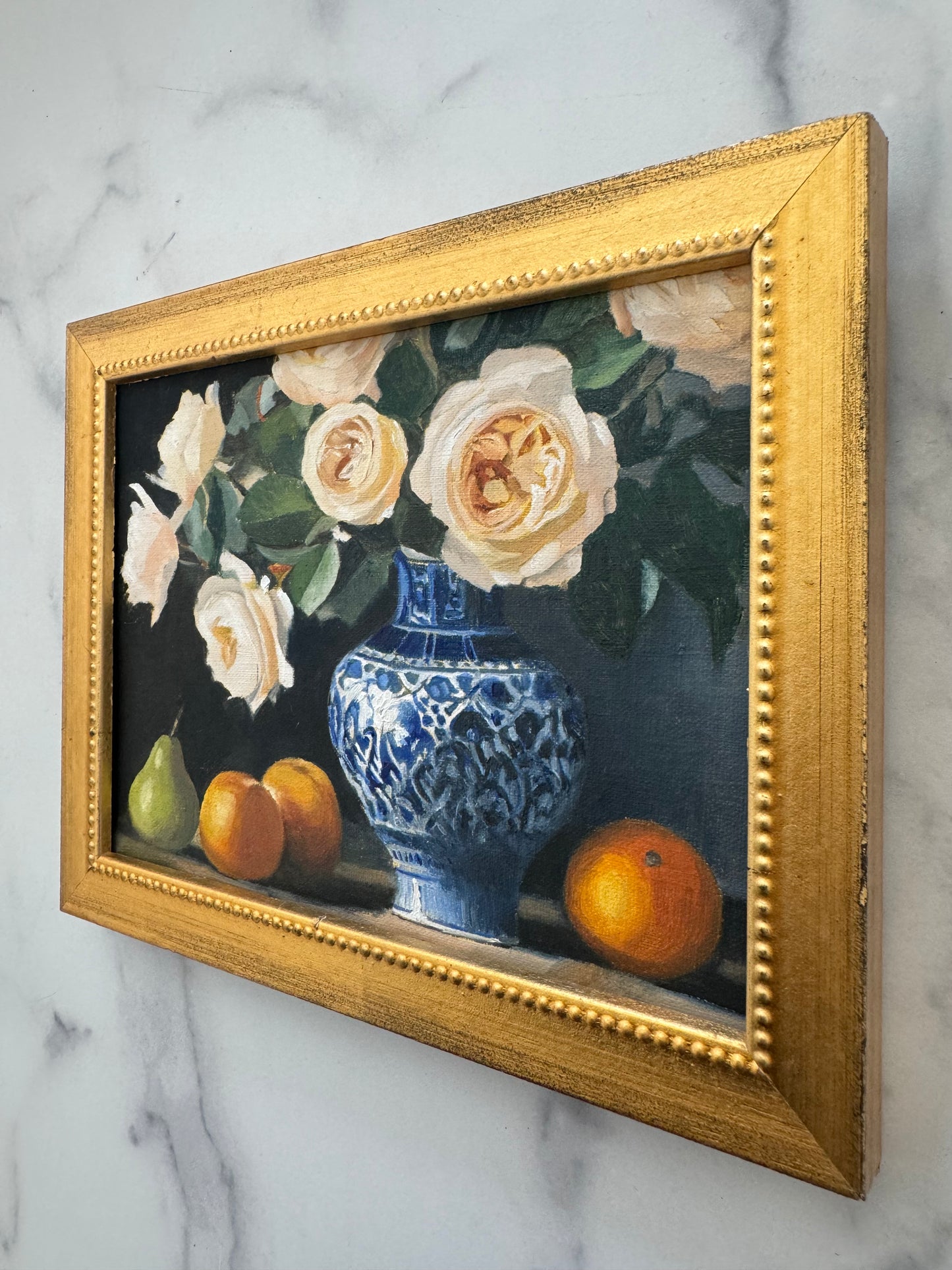 “Garden Roses with Fruit”