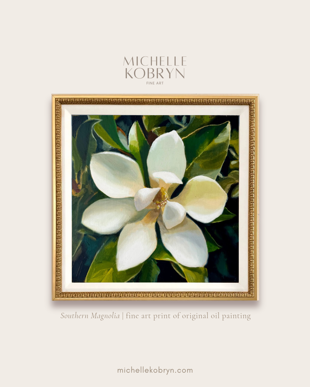 Southern Magnolia Art Print