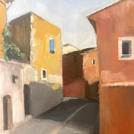 “Roussillon”- 6x8” oil on illustration board