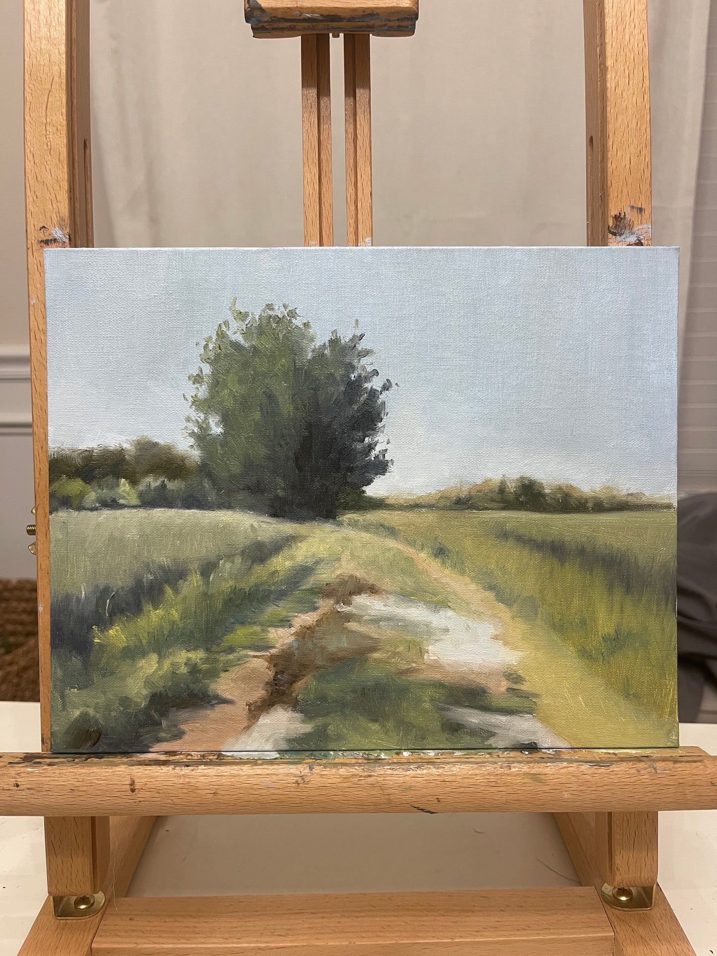 “Country Road” - 8x10” oil on linen